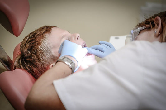 Mom Helps Son Heal his Gums