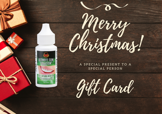 UGS Christmas Gift Card - $50 - Ultimate Gum Solution