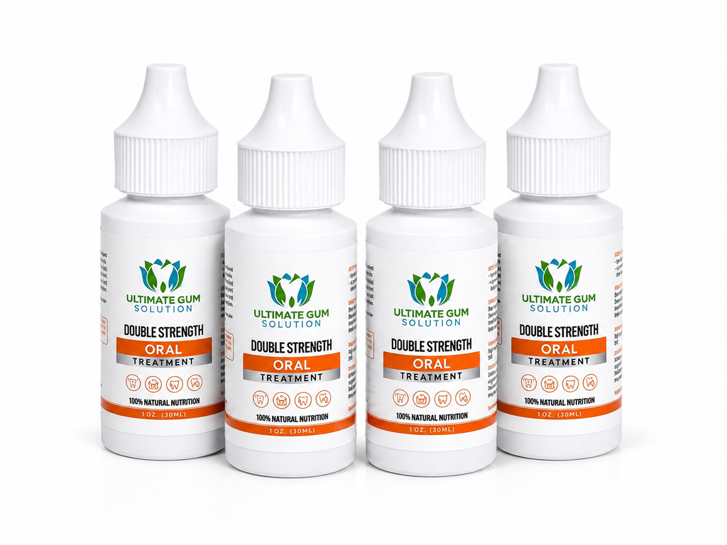 4-pack DOUBLE Strength Ultimate Gum Solution - Ultimate Gum Solution
