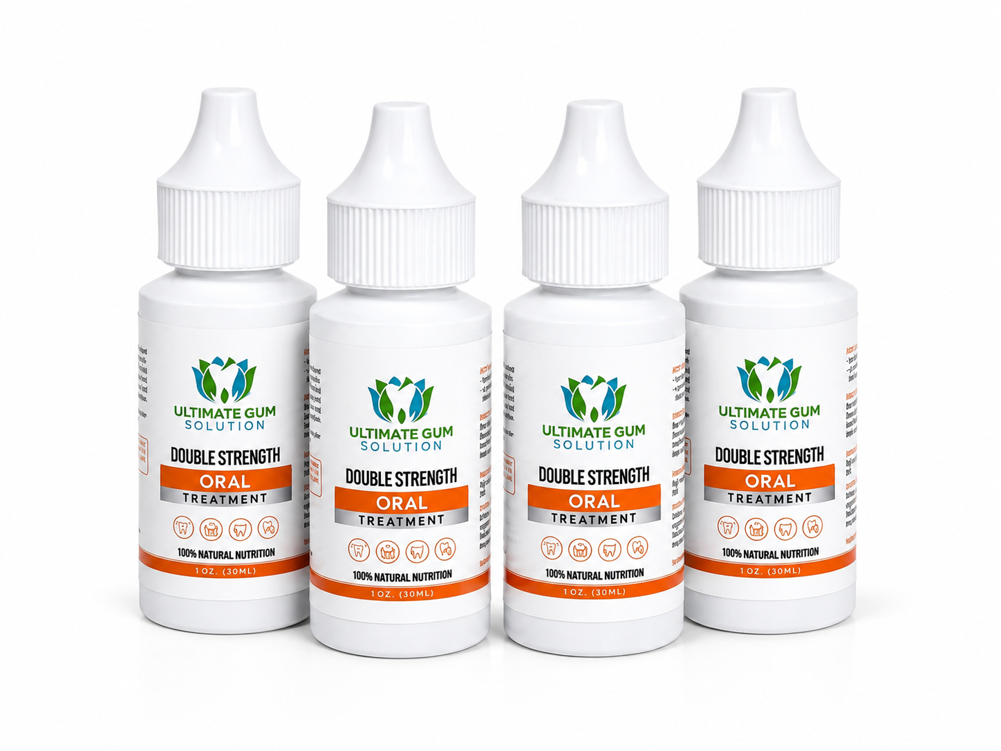 4-pack DOUBLE Strength Ultimate Gum Solution