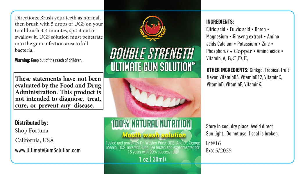 7-pack DOUBLE Strength Ultimate Gum Solution - Ultimate Gum Solution