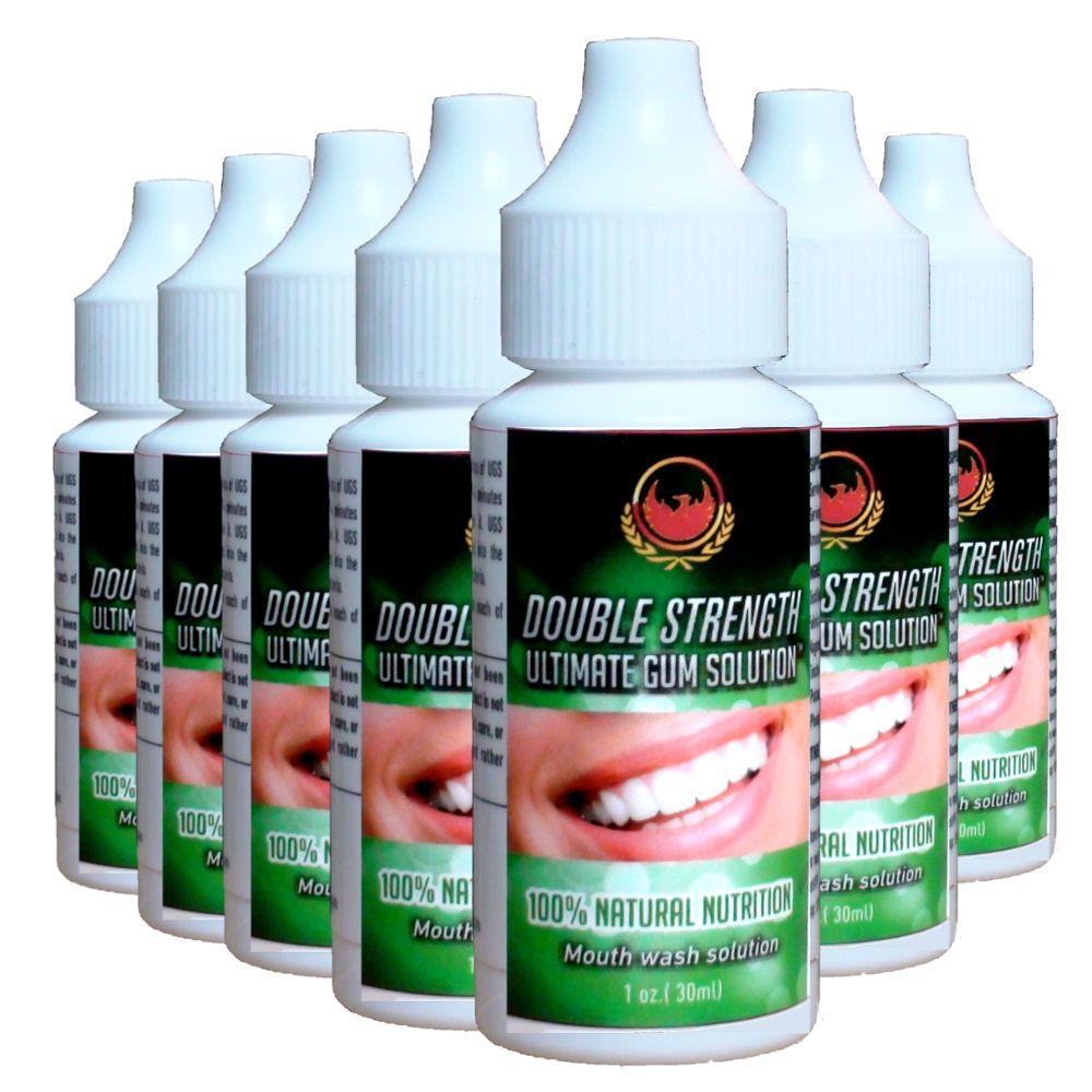 7 Bottles of Double Strength Ultimate Gum Solution - The Ultimate Gum Solution